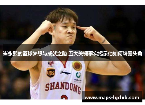 崔永熙的篮球梦想与成就之路 五大关键事实揭示他如何崭露头角